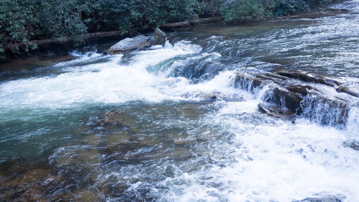 Dahlonega Cabin | Rushing River Log Cabin in Georgia Mountain Wine Country Near Dahlonega