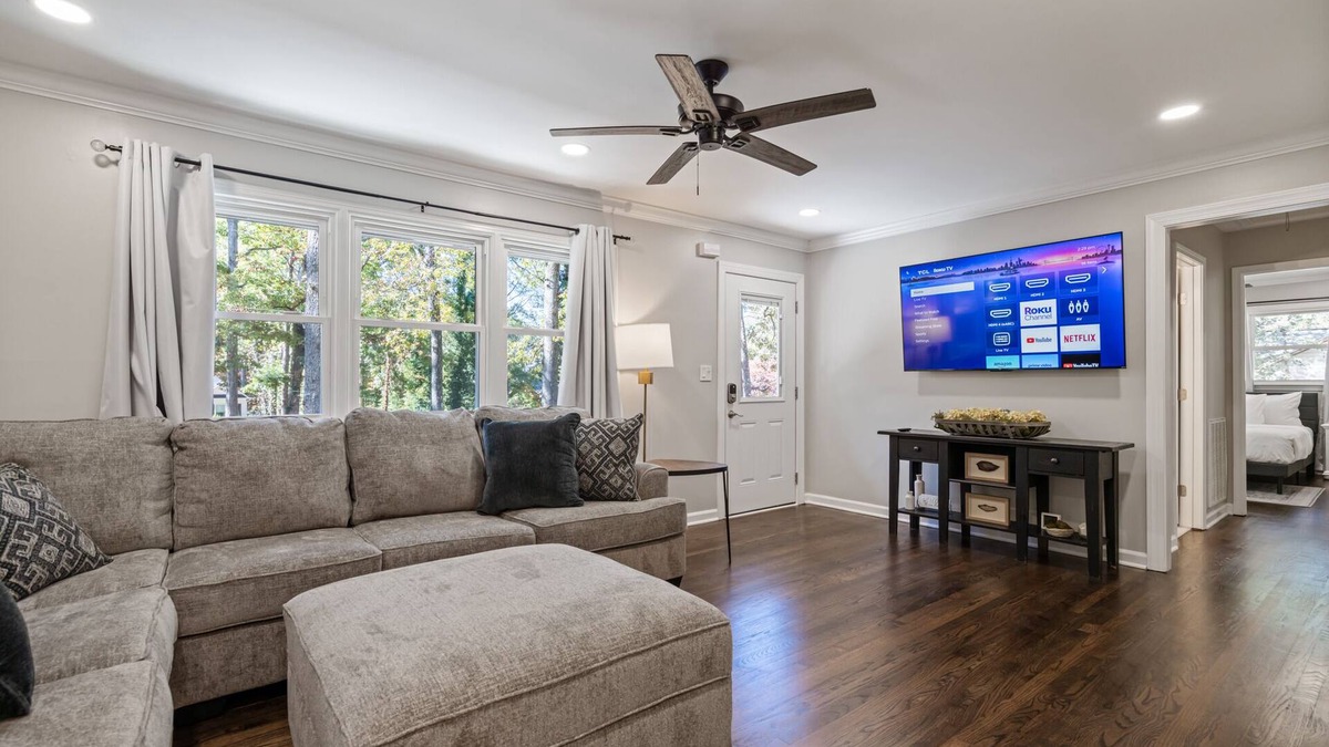 Cartersville House | Rustic 3BR Home in a Natural Cartersville Getaway