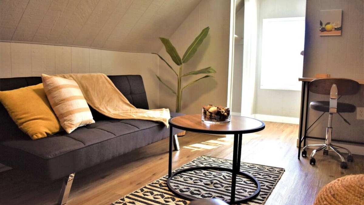 Waterville Apartment | Rustic Charm on the Third Floor