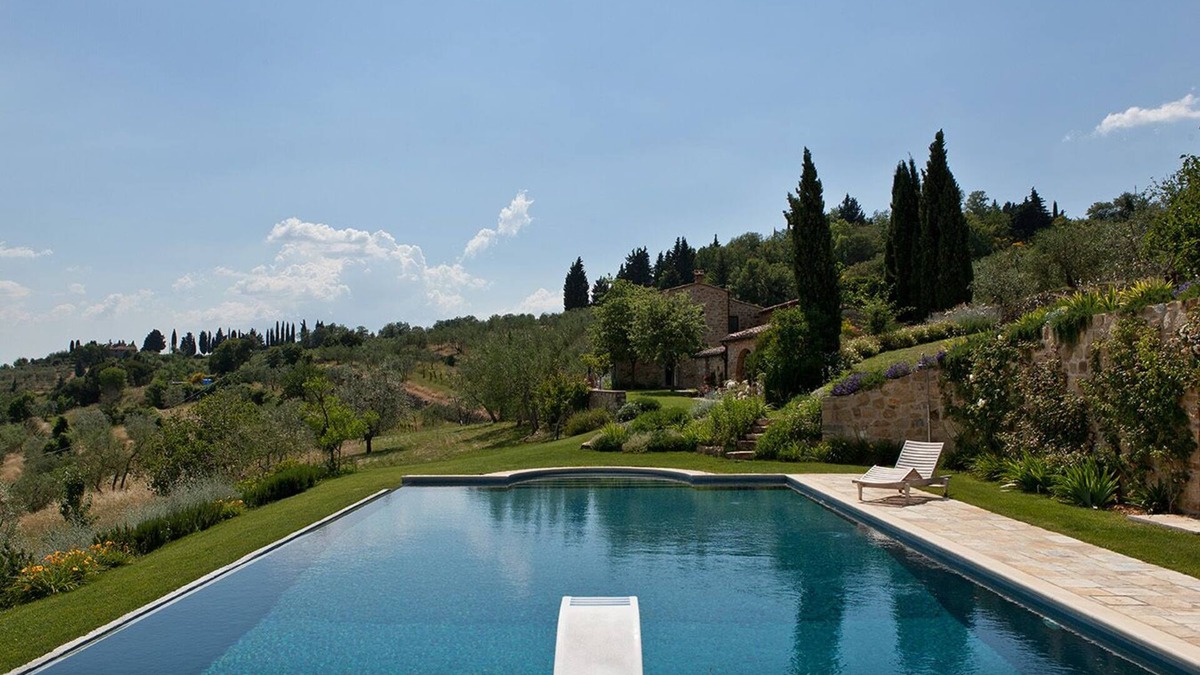 Greve in Chianti Other | Rustic farmhouse with beautiful pool, gardens and views in central Tuscany