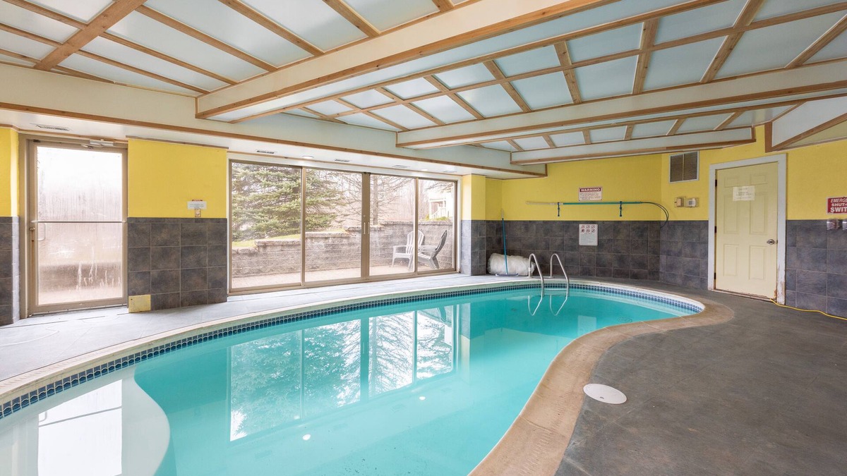 McHenry House | Rustic Luxury Lake Escape w/Indoor Pool & Dock