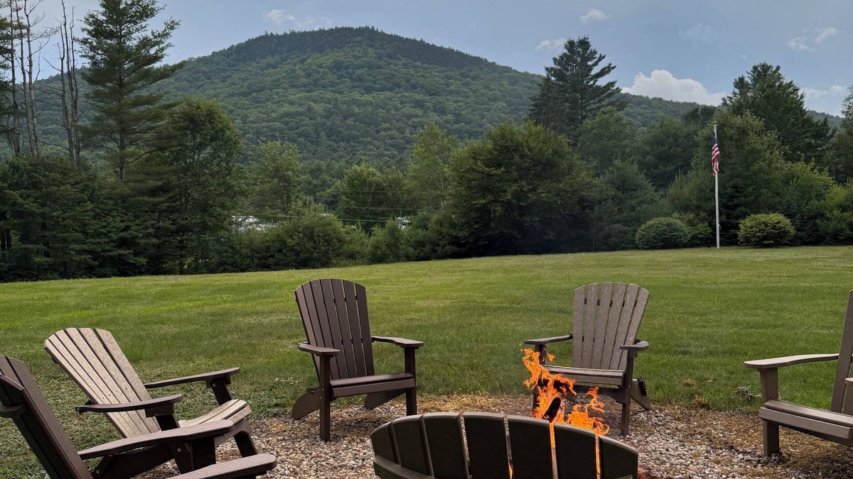 Sunday River Area House | Rustic Ridge Lone Mountain Escape– 3BR, 2BA Home on 2 Acres Pet Friendly
