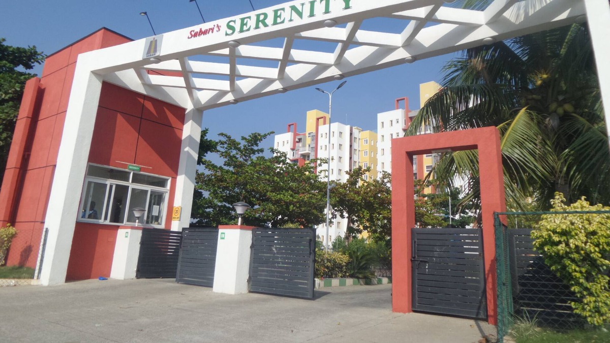 Kelambakkam Apartment | Sabari Serenity Apartments outside OMR
