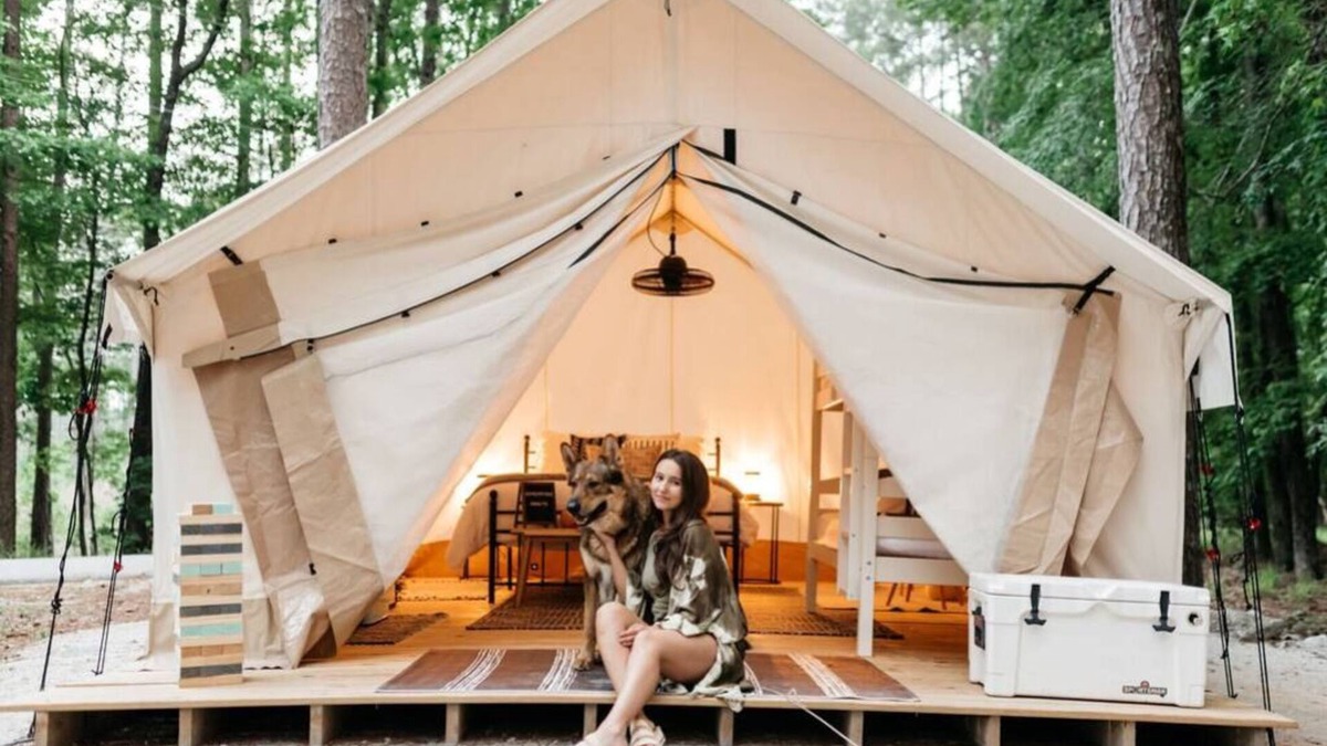 Tanglewood House | Safari Tent Glamping at Unicoi in Helen GA - 12