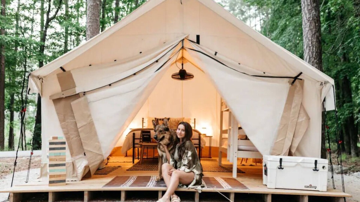 Tanglewood House | Safari Tent Glamping at Unicoi in Helen GA - 16