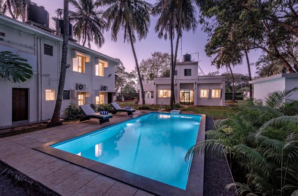 Mandve House | SaffronStays Gaia, Alibaug - pool villa near Mandwa Jetty perfect for large groups