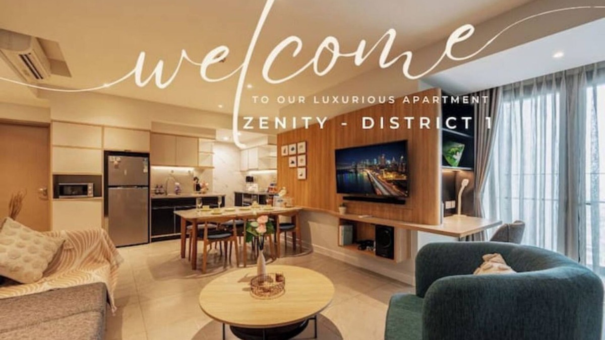 District 1 Apartment | Saigon Explorer's Dream:Prime 3BR Apt w/Pool & Gym