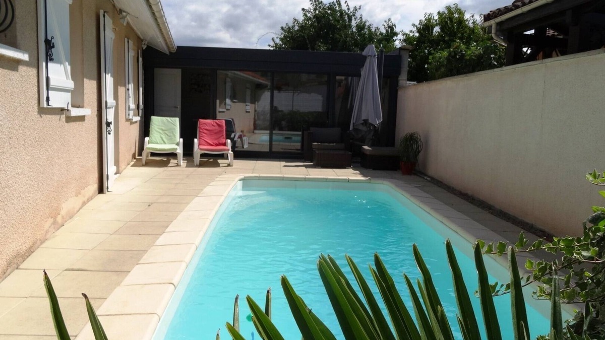 Saint-Just-Chaleyssin House | Saint Just Chaleyssin-house-pool