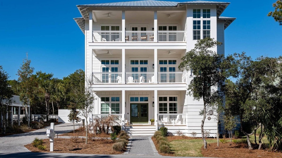 Gulf Trace House | SALE~"Pelican Trace"~New Lux Build~Gulf/Park Views~Private Pool~Beach Gear~Gulf