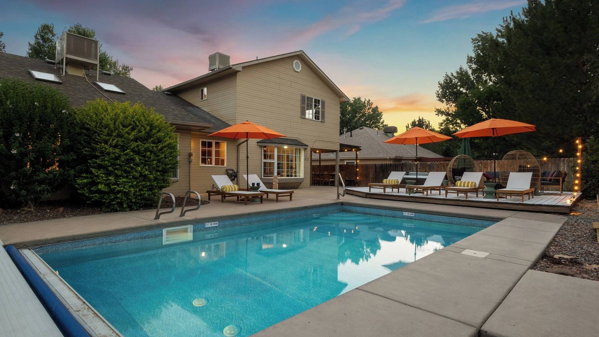 Grand Junction House | Saltwater Pool/Theater/Game Room/Hot Tub/Quiet/Close to Airport
