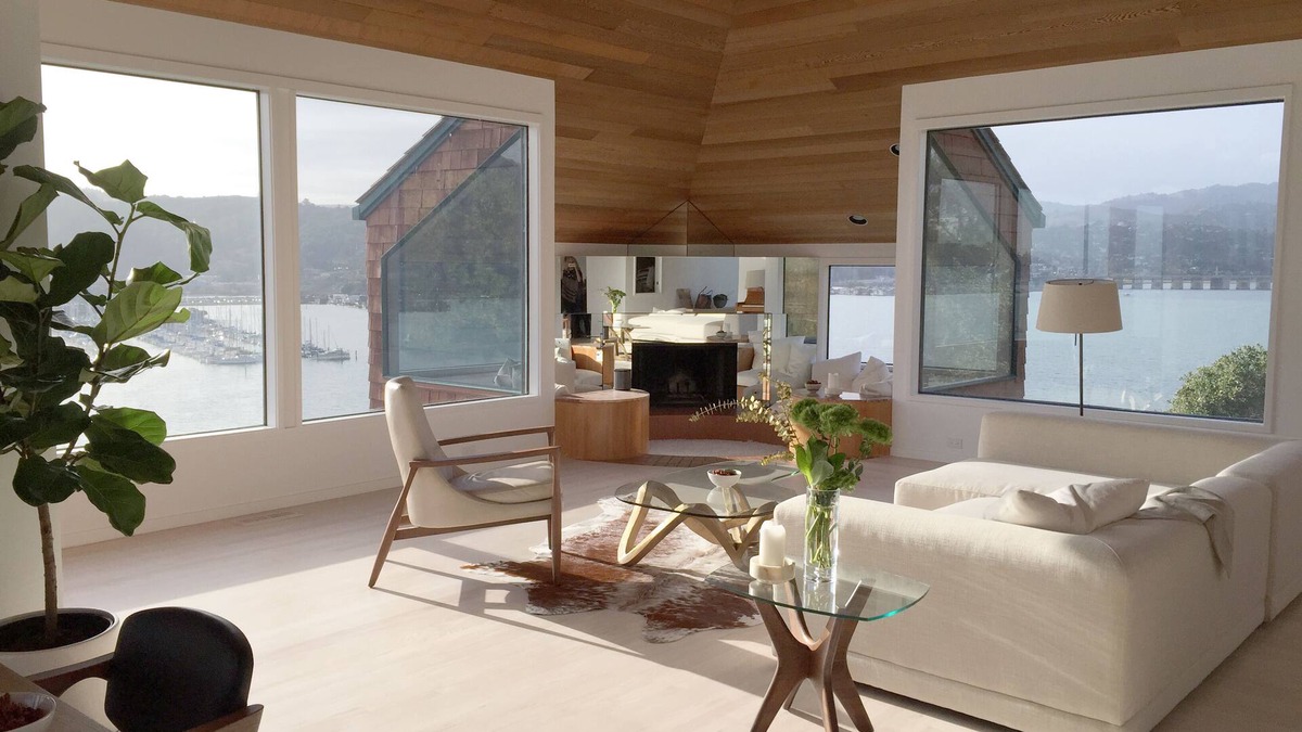 Strawberry House | San Francisco Marin Waterfront Architectural Stunner