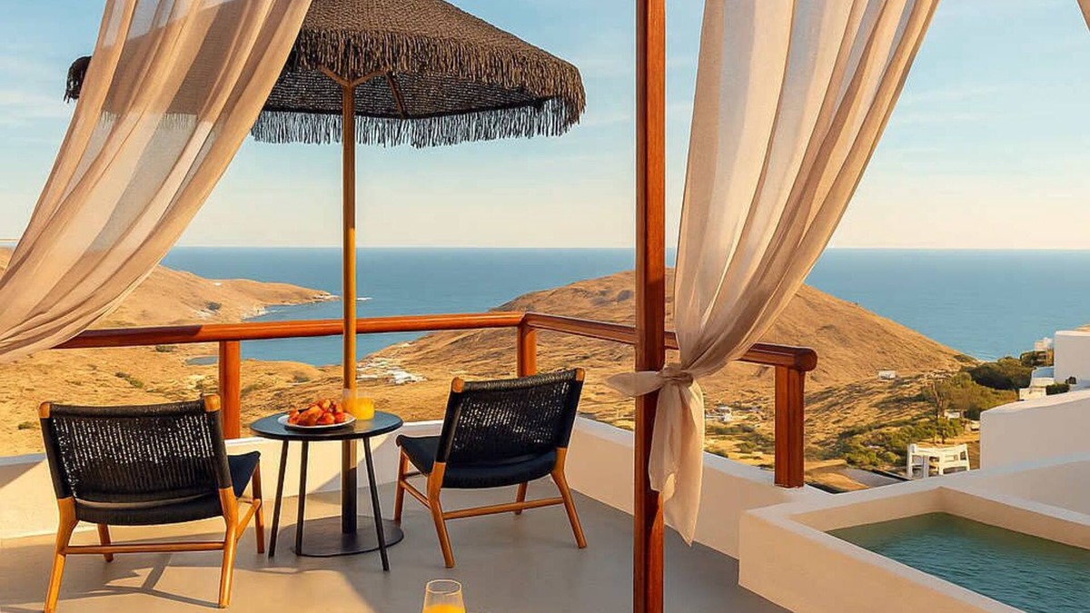Akrotiri Apartment | Santorini Luxury Suite w/Rooftop HotTub & SeaView