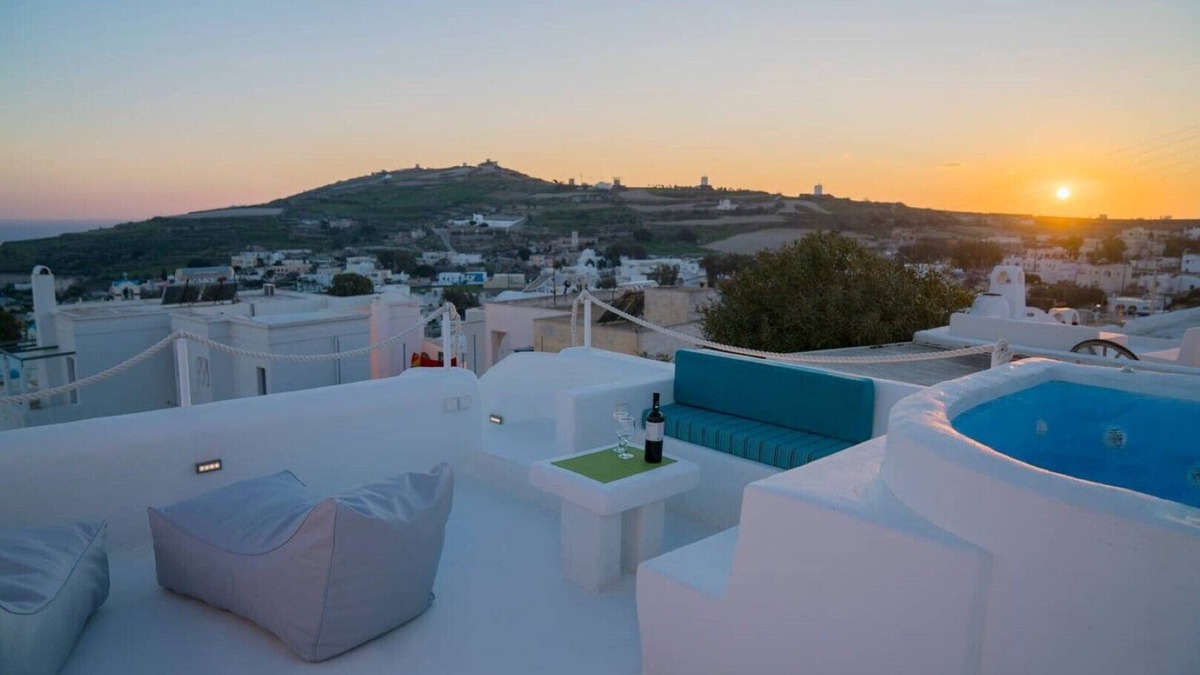 Emporio Villa | Santorini-treasures Bougonvilea Villa traditional