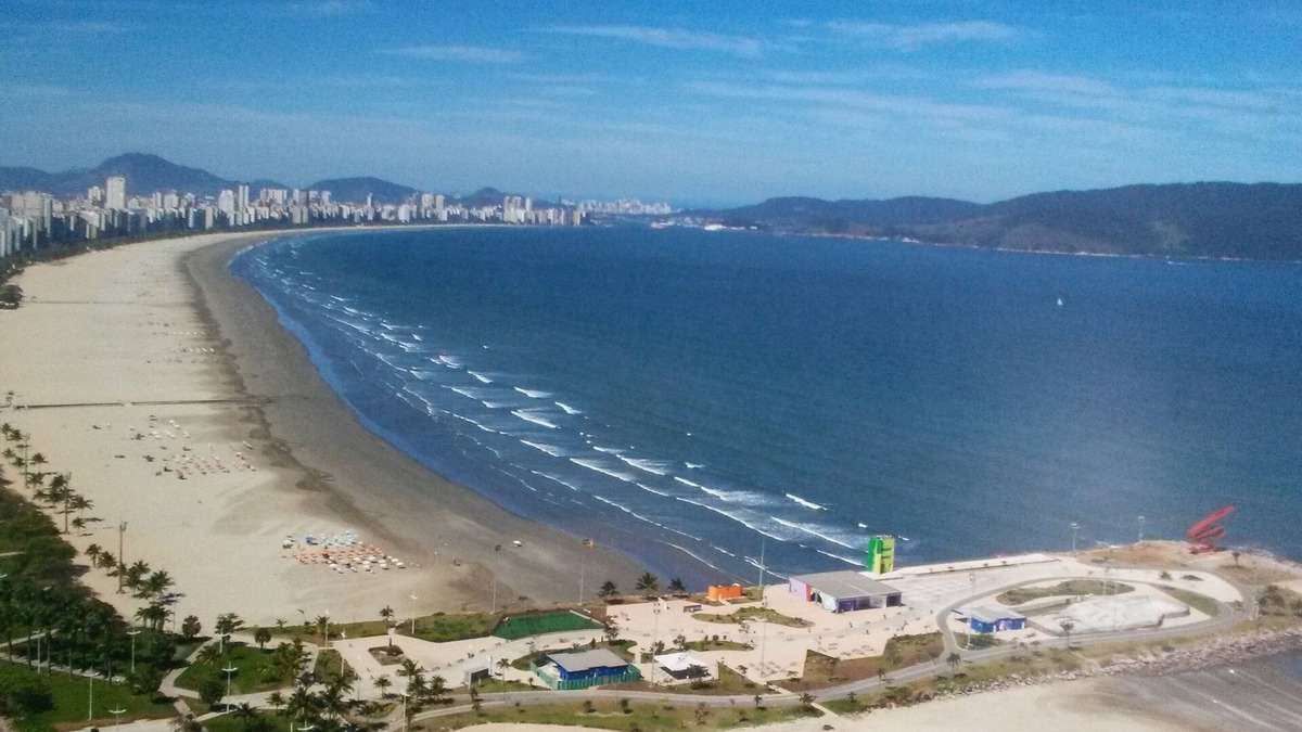 Aparecida Apartment | Santos fit on the seafront