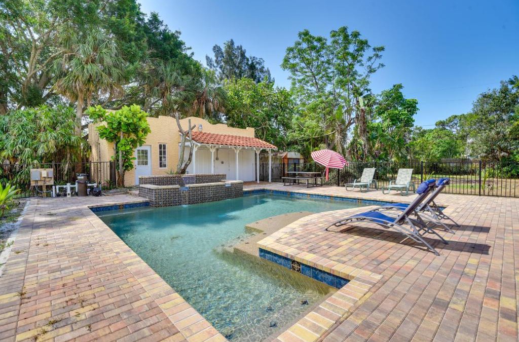 Whitfield House | Sarasota Vacation Rental with Private Pool and Lanai!
