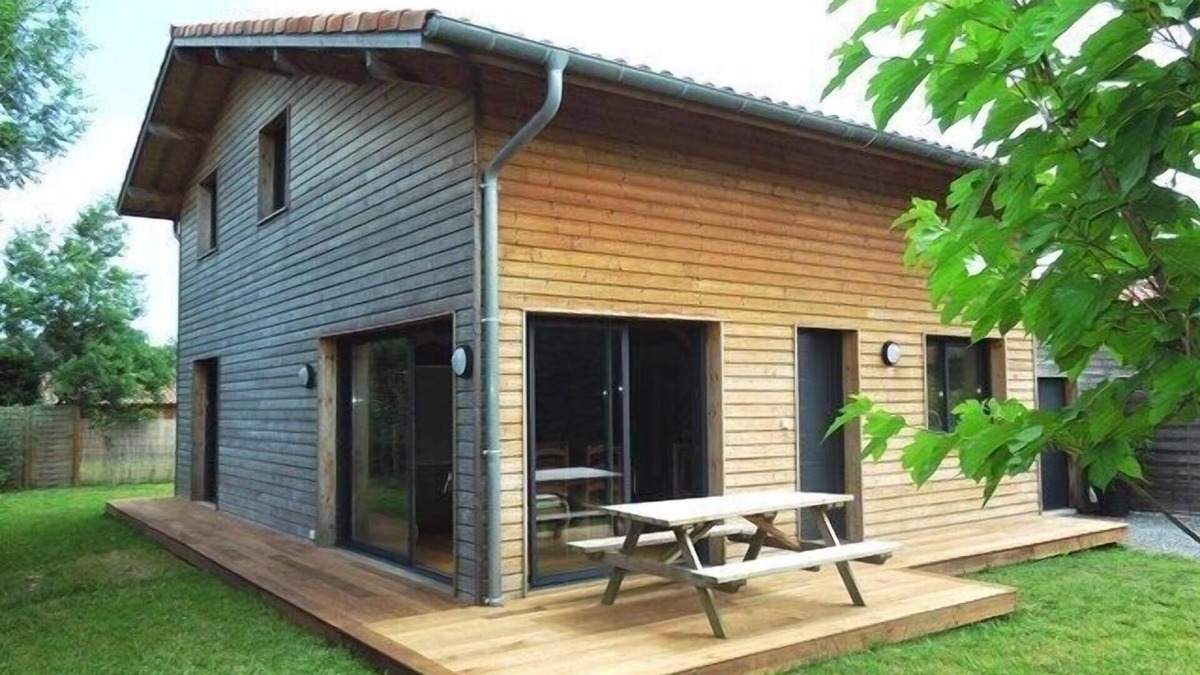 Saubion House | Saubion "Les Carolins", Pleasant wooden villa for 6 people.