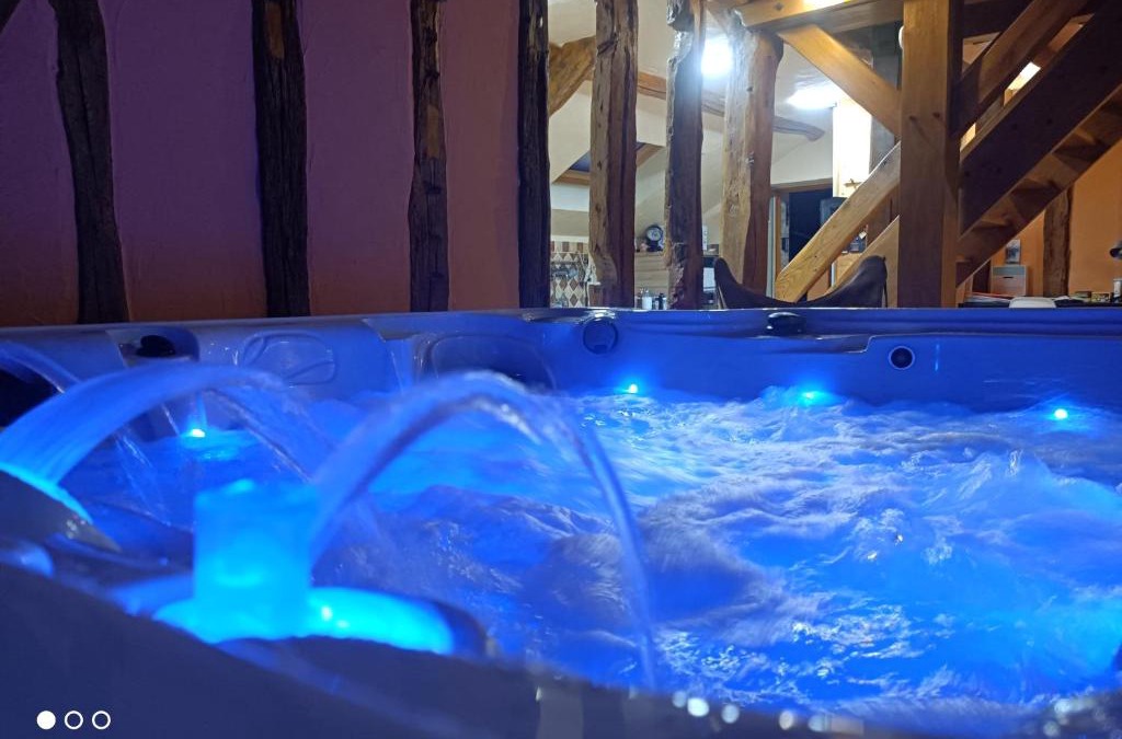 Ladon Villa | Sauna & Double Jacuzzi intérieur et sous les étoiles 1h30 Paris