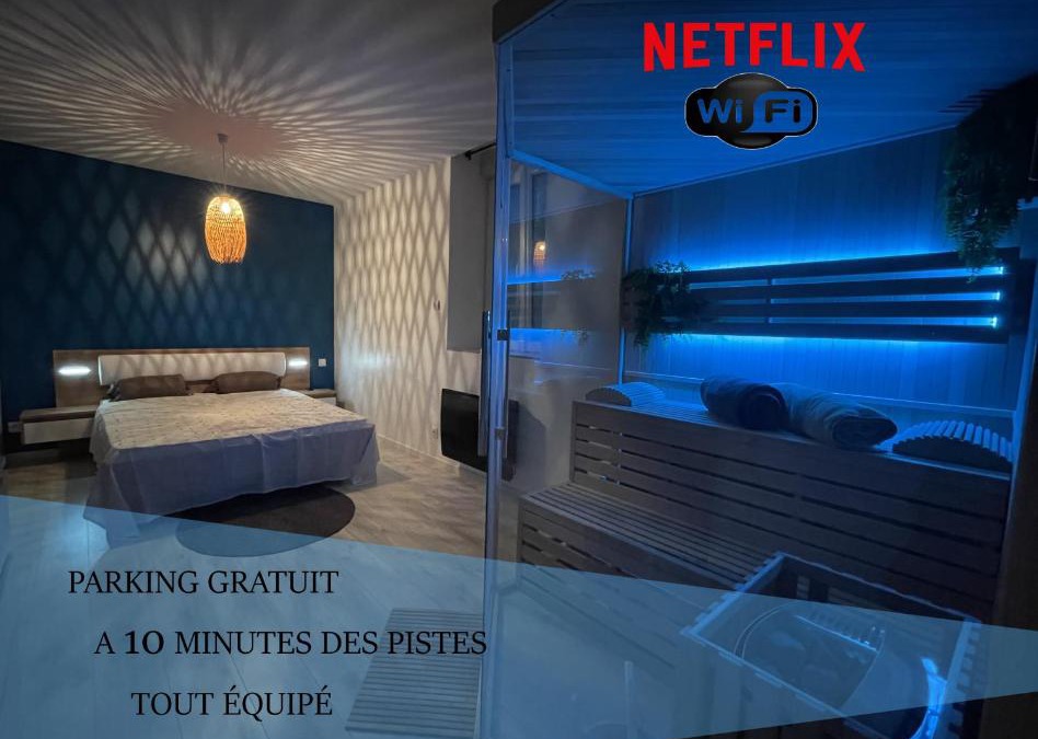 Morez Apartment | Sauna en bord de rivière