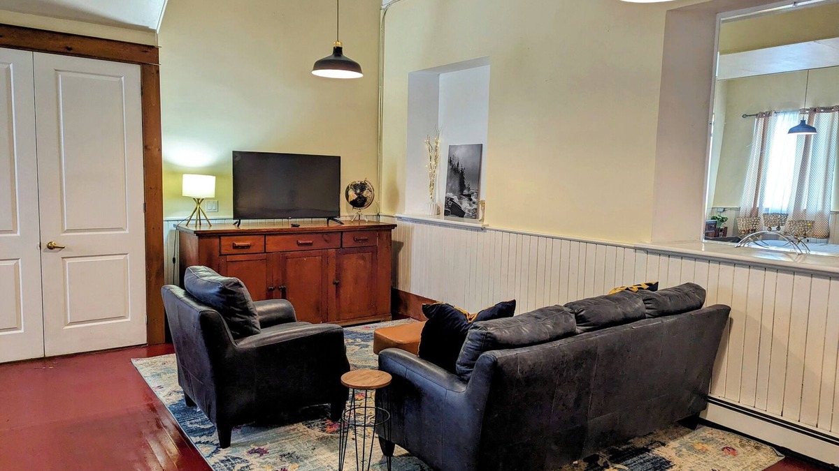 Manitoulin District House | School House Suite steps from Bridal Veil Falls in beautiful Kagawong