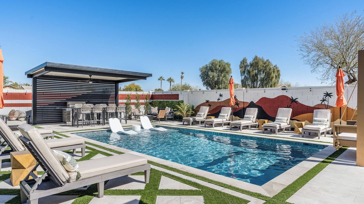 La Paz At Desert Springs House | Scottsdale 7-BR Oasis: Speakeasy, Pickleball, Golf