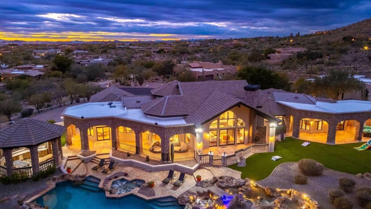 Pinnacle Peak Heights House | Scottsdale Diamond Mtn Oasis+Waterslide+Pickleball