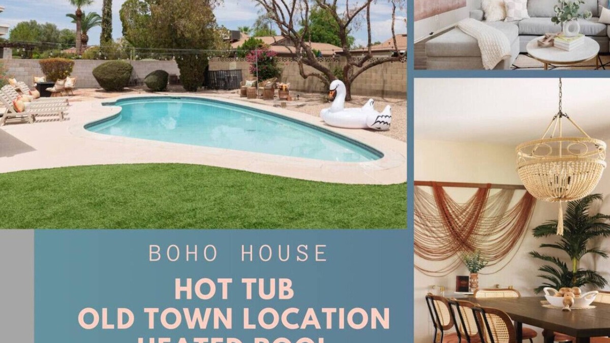 South Scottsdale House | Scottsdale Dream Home w/Heated Pool + Hot Tub!