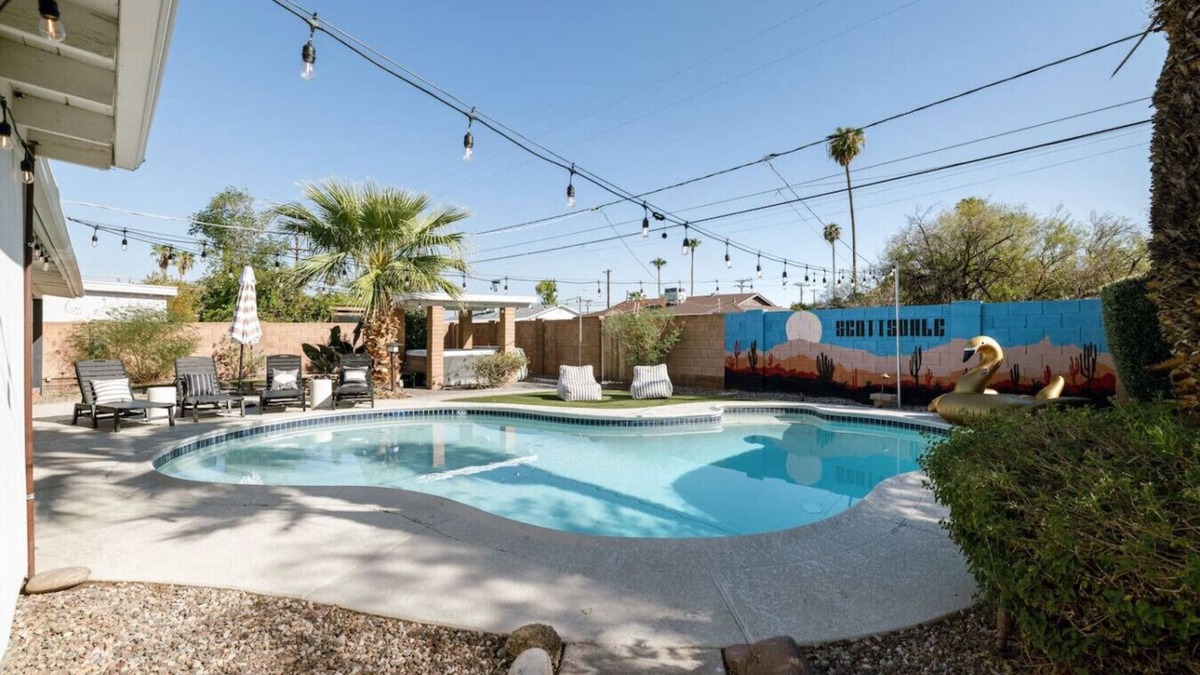 Papago Parkway House | Scottsdale Paradise w/*Heated Pool & Hot Tub!