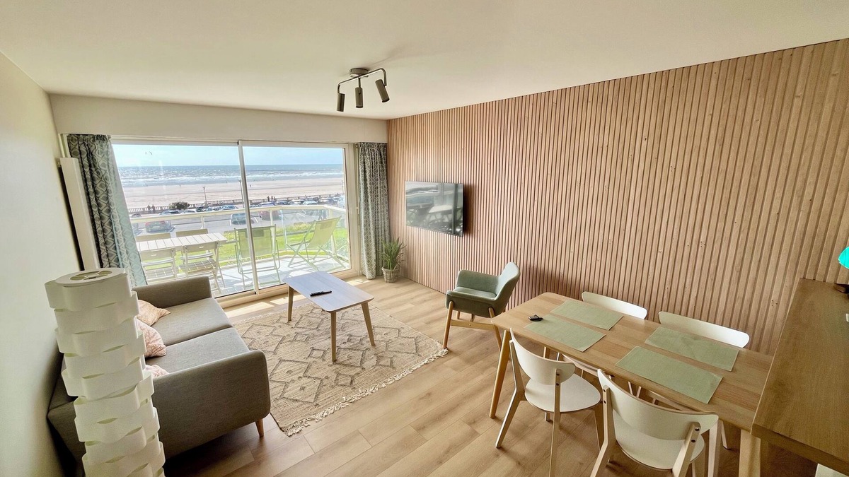 Stella-Plage Apartment | Sea-facing apartment in Stella Plage, near Le Touquet