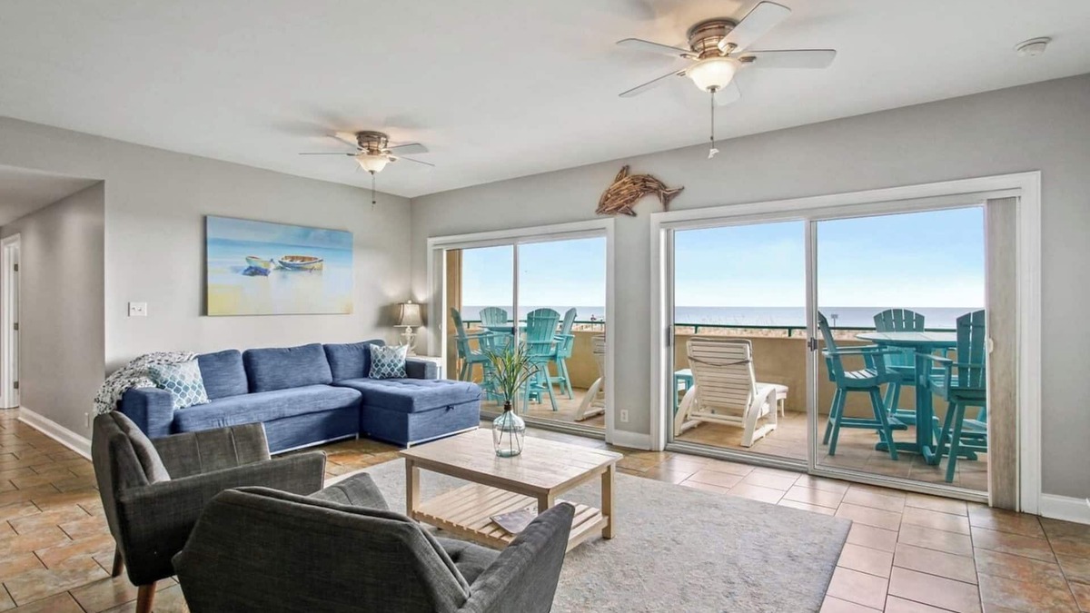 Tybee Island Condo | Sea Forever/Luxury Beachfront/Huge Condo