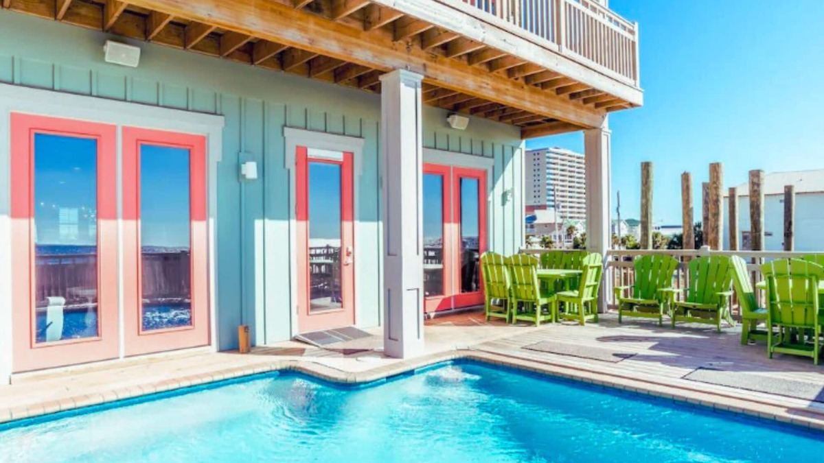 Gulf Shores House | SEA GLASS Luxury Beachfront Home, Private Pool, Million Dollar Gulf Views