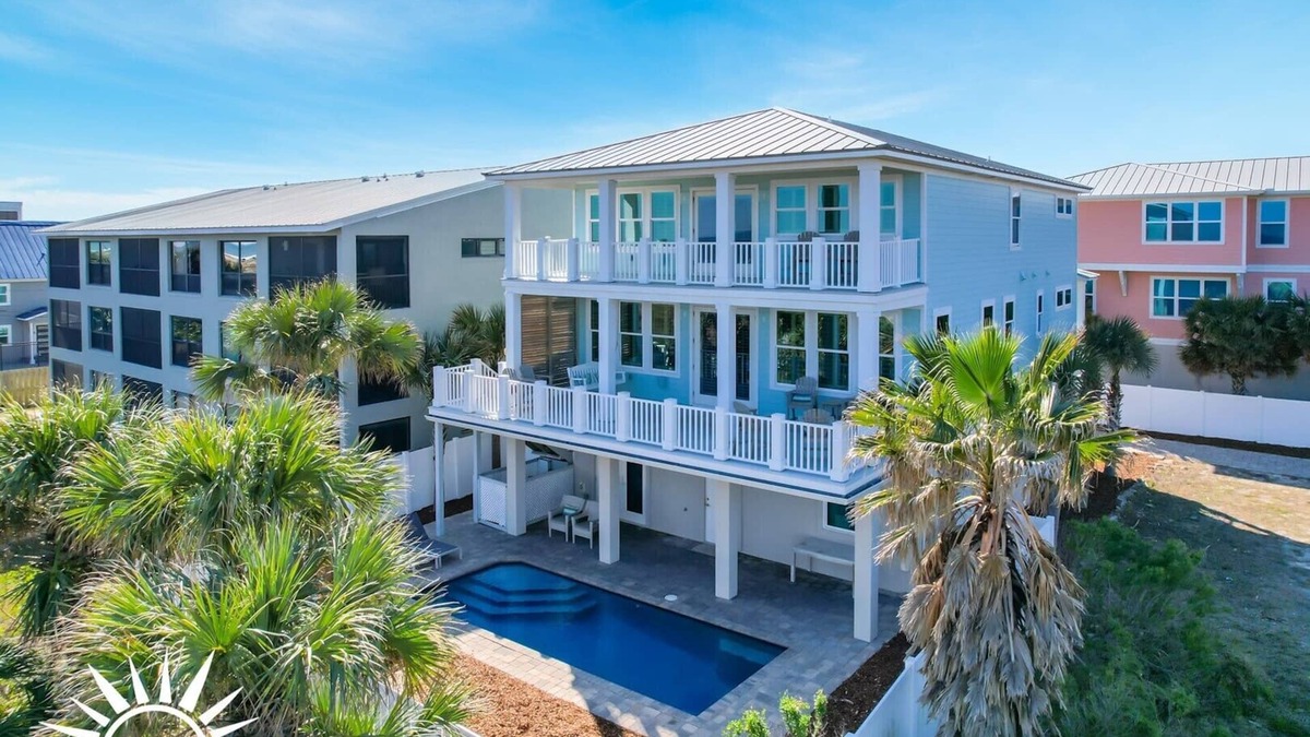St. Augustine Beach House | Sea Salt - Ocean front luxury beach home with private pool - sleeps up to 12!