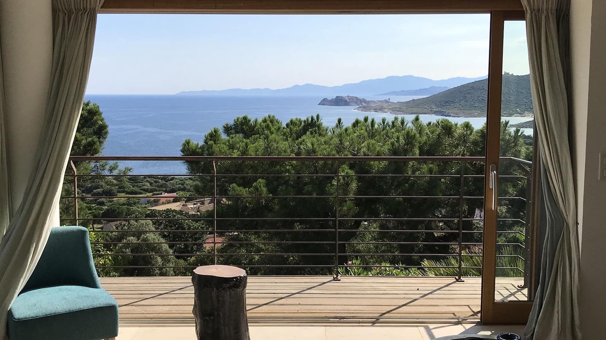 Marine de Davia Villa | Sea view and Cap Corse, 6 minute walk to beach, n heated swimming pool , Davia
