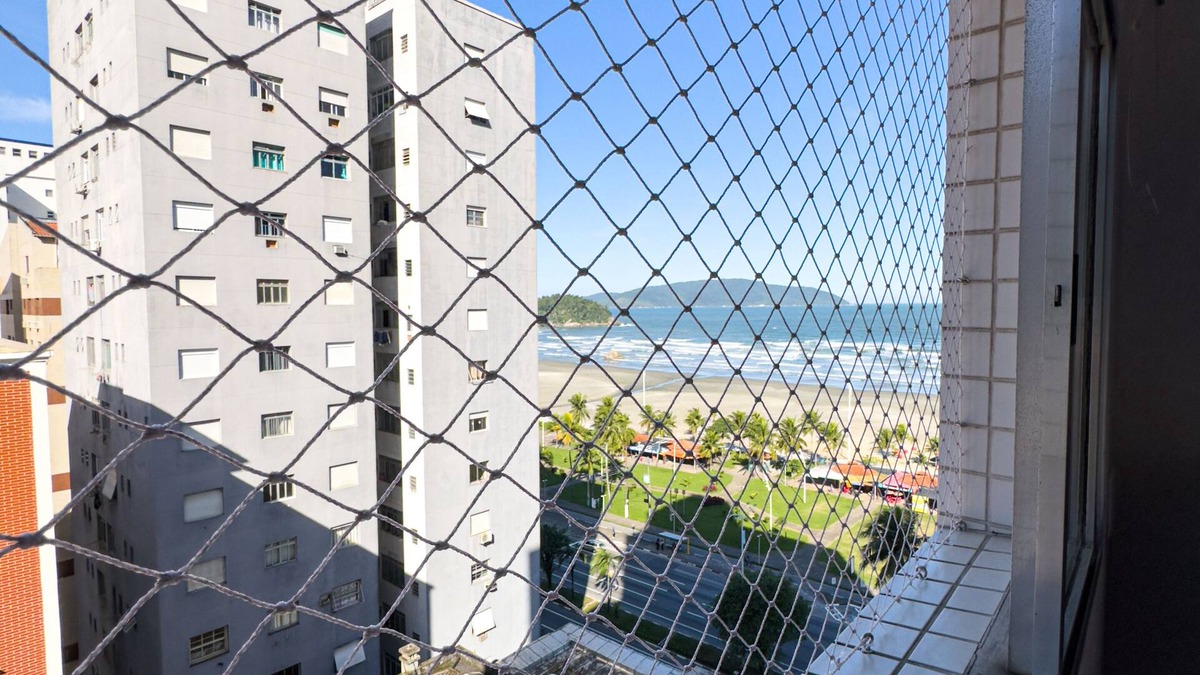 Itarare Apartment | SEA VIEW at Praia do Itararé