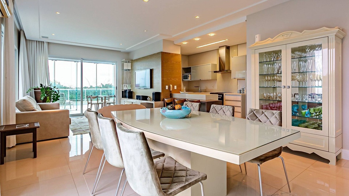 Santinho Apartment | Sea View | Large Balcony with BBQ Grill #CSA01D