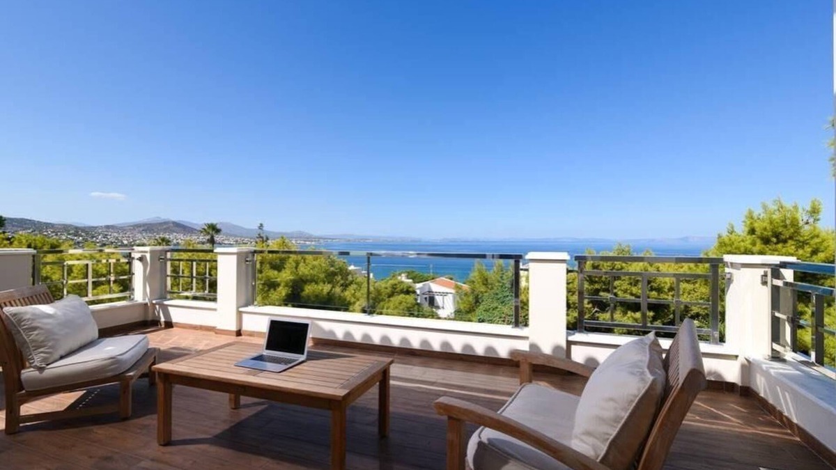 Markopoulo Mesogaias House | Sea View villa Athens . In the most beautiful area in Attica.