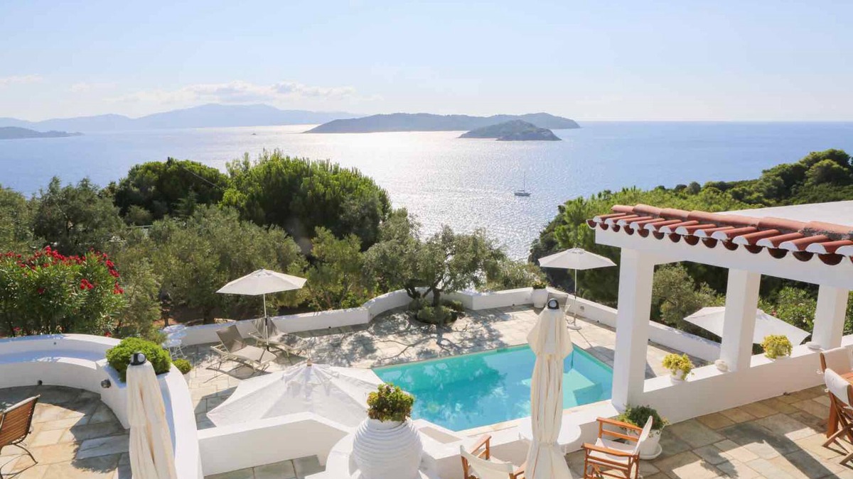 Kanapitsa Villa | Sea View Villa Kalamaraki in Quiet Location
