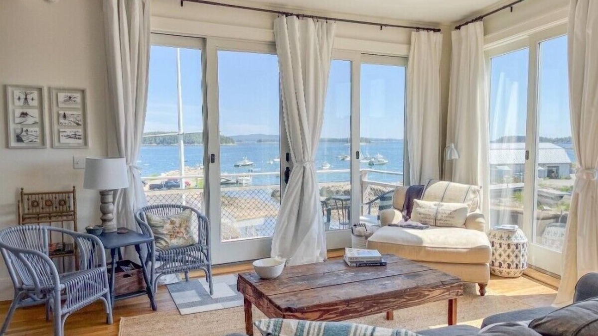 Stonington House | Seabreeze on the Harbor - Stunning Island Retreat perched on Stonington Harbor