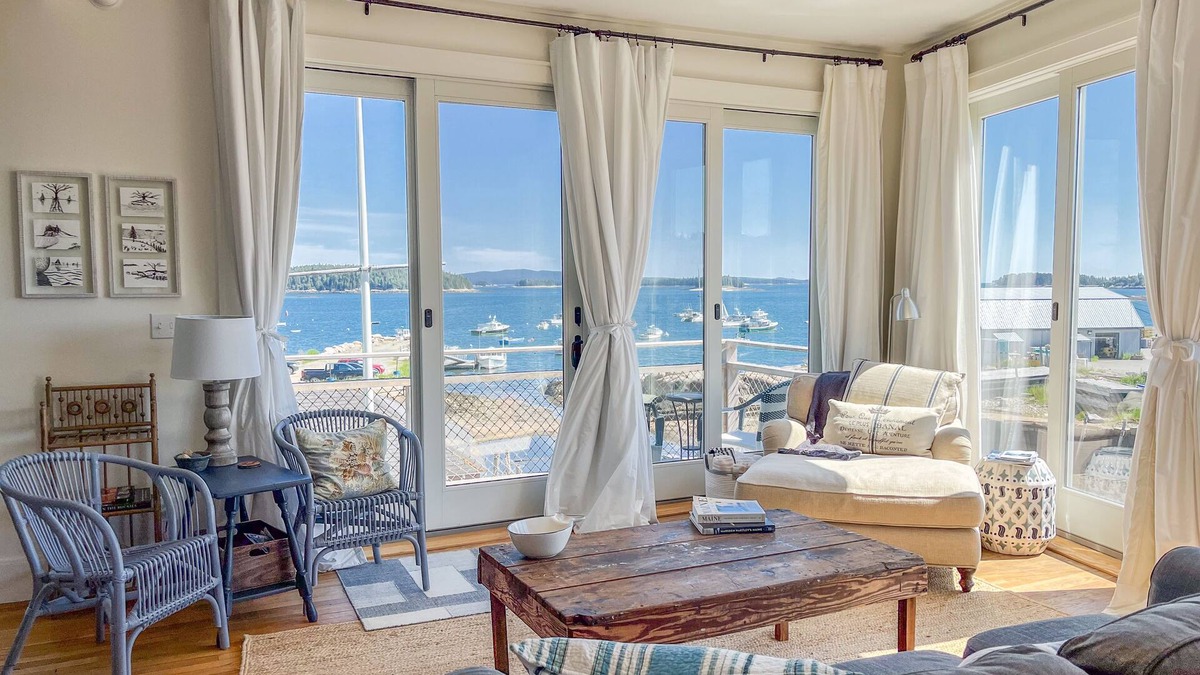 Stonington Condo | Seabreeze on the Harbor 2 - Stunning Island Retreat perched on Stonington Harbor
