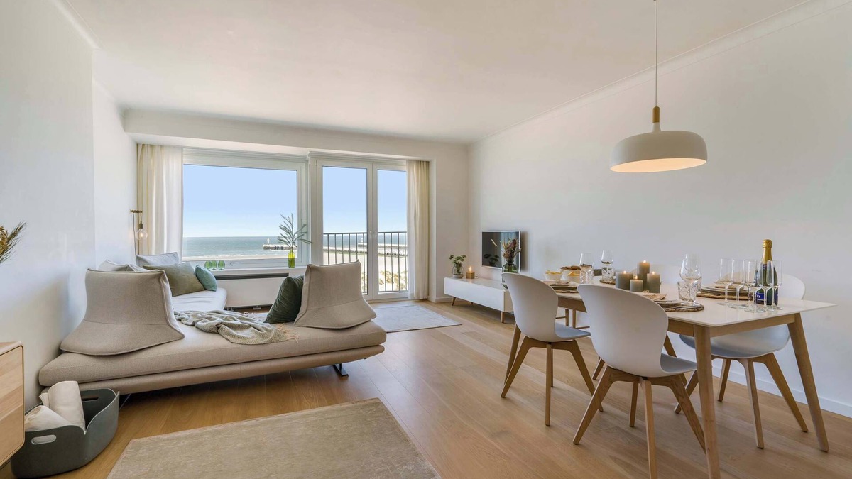 Nieuwpoort Apartment | Seacarl - stunning apartment with frontal sea view