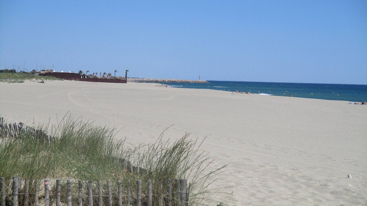 Saint-Cyprien Plage Apartment | SEAFRONT APARTMENT WITH SWIMMING POOL
