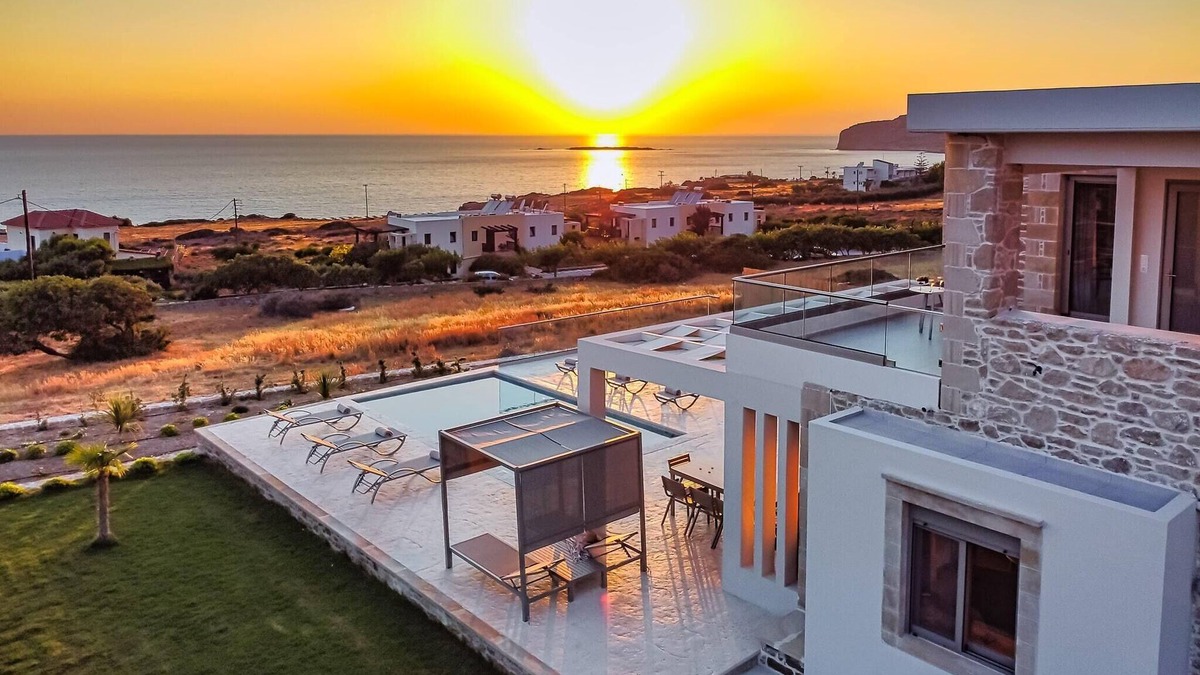 Falassarna Villa | Seafront Villa Thoe, Pool, Breakfast, Stunning view