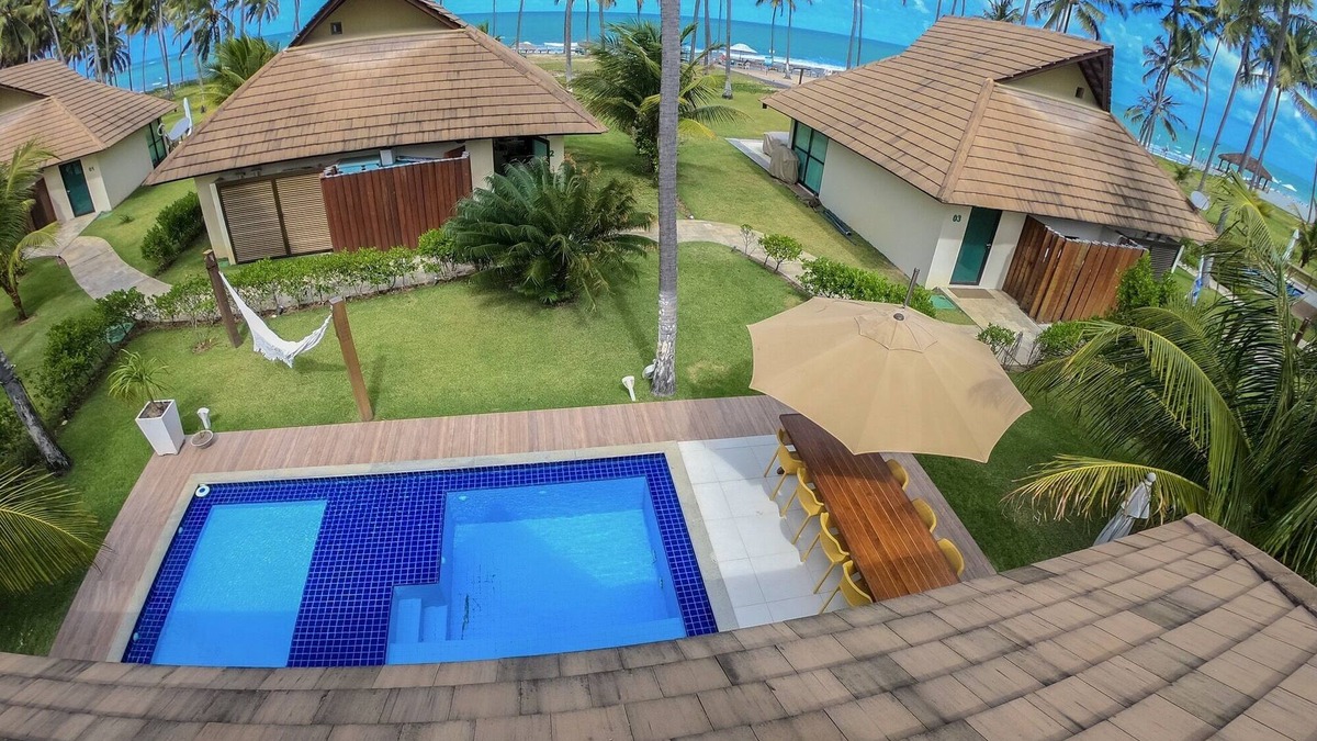 Praia dos Carneiros House | SEASIDE BUNGALOW = 3 BEDROOMS. FURNISHED.