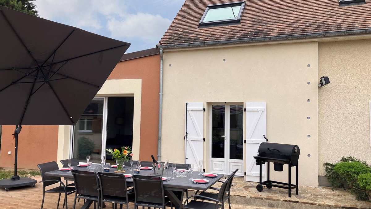Saint-Germain-sur-Ay House | Seaside home, 1 min walk to the sandy beach, jacuzzi and plenty of outdoor space
