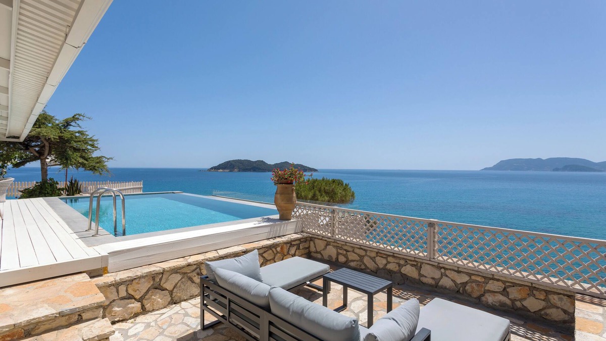 Vasilikos Villa | Seaside Villa With Private Beach
