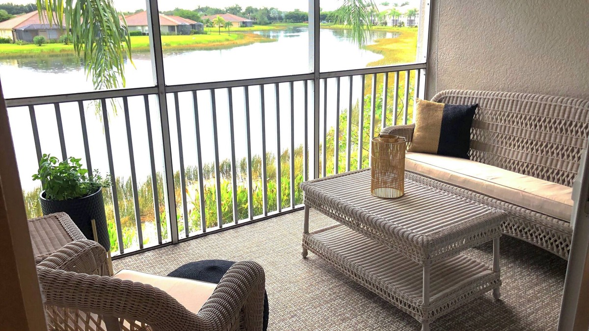 Estero Condo | Seasonal rental starting Nov 1. Two bedroom condo in Estero, FL with lake view.