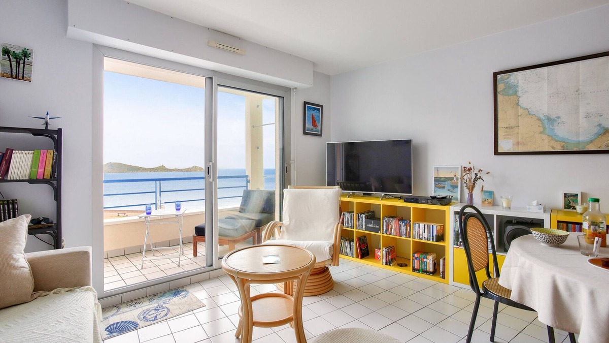 Erquy Apartment | Seaview at 50m beach - Erquy- Flat for 4