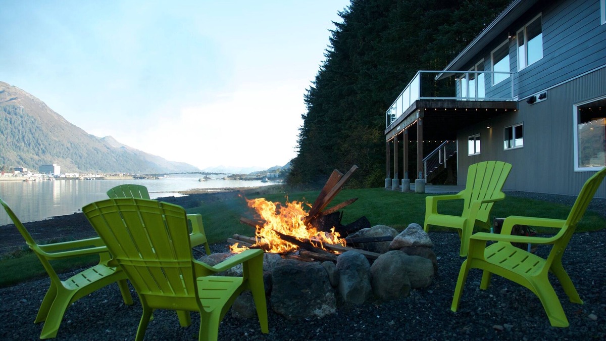 North Douglas Condo | Secluded Beach Condo - Upper Level - Modern Design w/180° View of Mountain & Sea