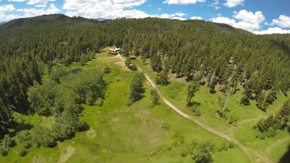 Clancy Cabin | SECLUDED CABIN ON 65 ACRES SURROUNDED BY NATIONAL FOREST CLOSE TO HELENA