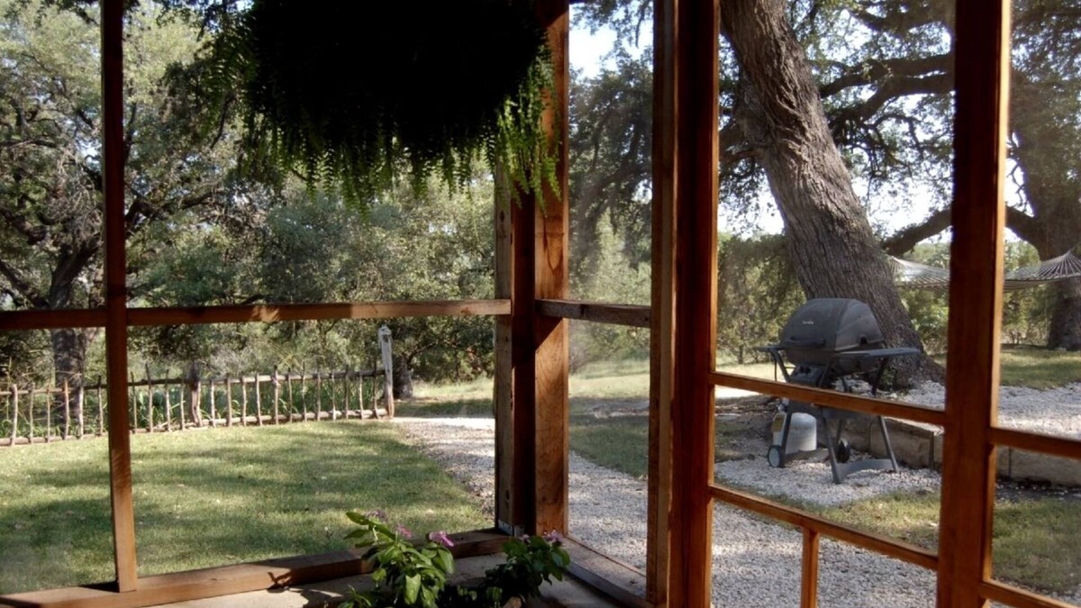 Circle J Ranch Lakeside Cabin | Secluded Cabin on Lake Travis- pet friendly