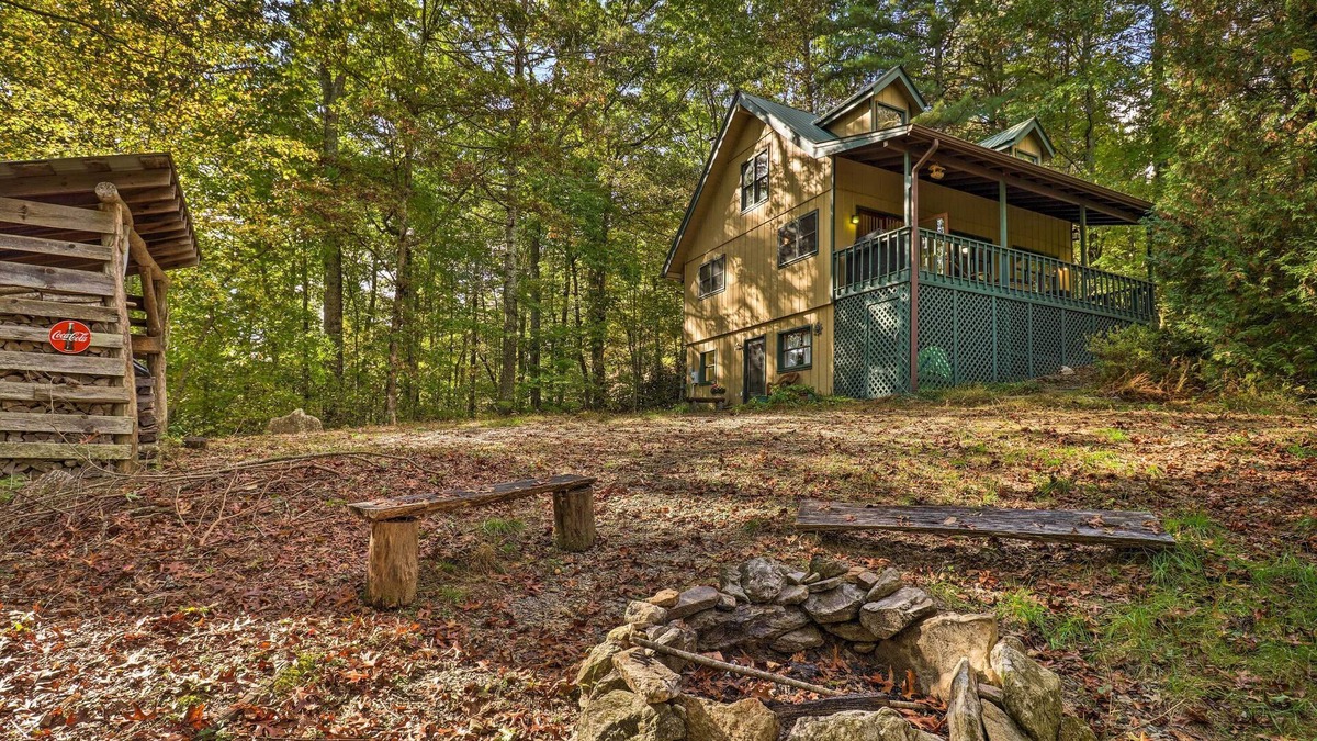 Brevard Cottage | Secluded Dupont State Forest Home, Pets Welcome!